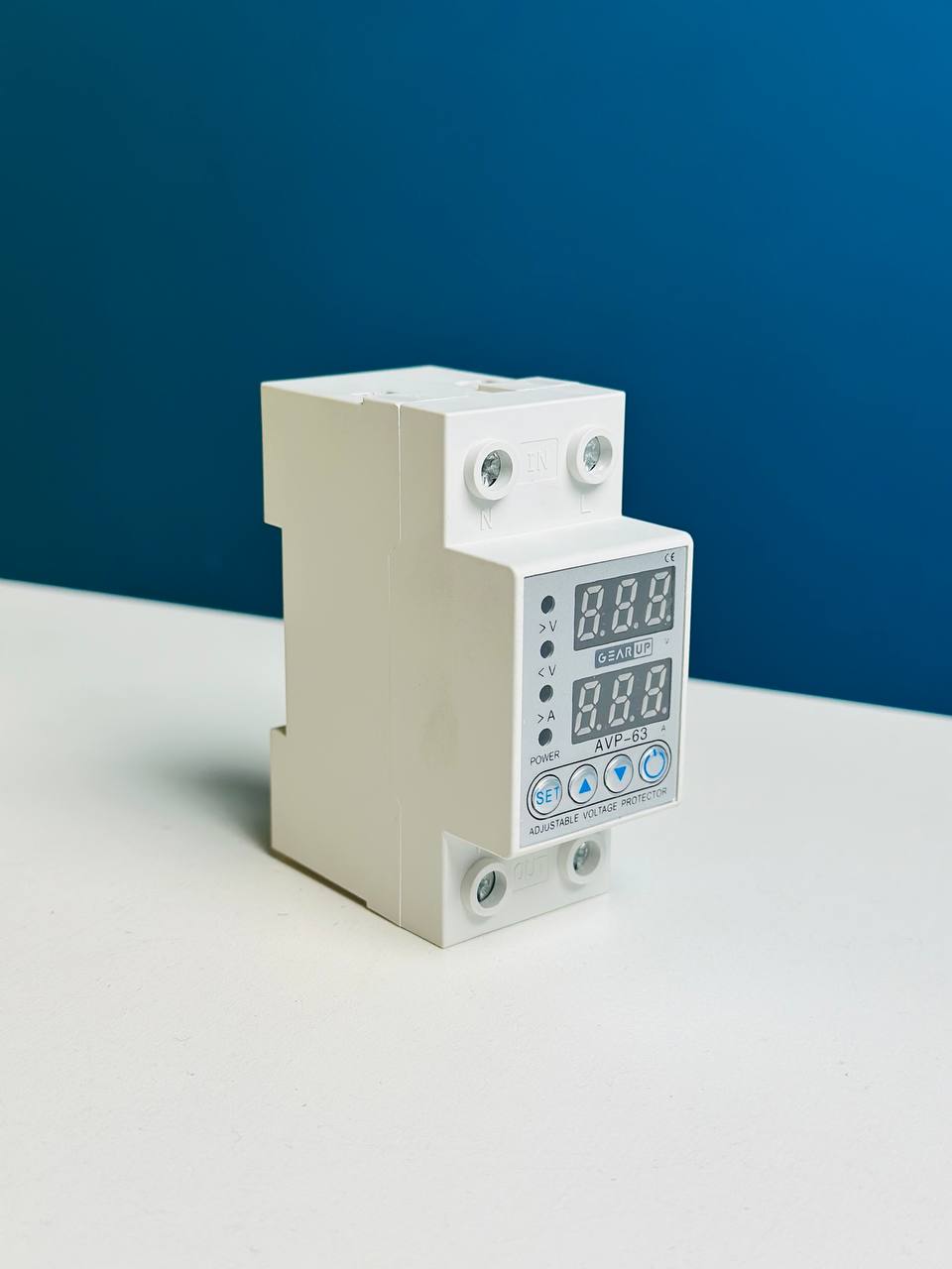 Adjustable Voltage, Current Protector GearUP AVP-63