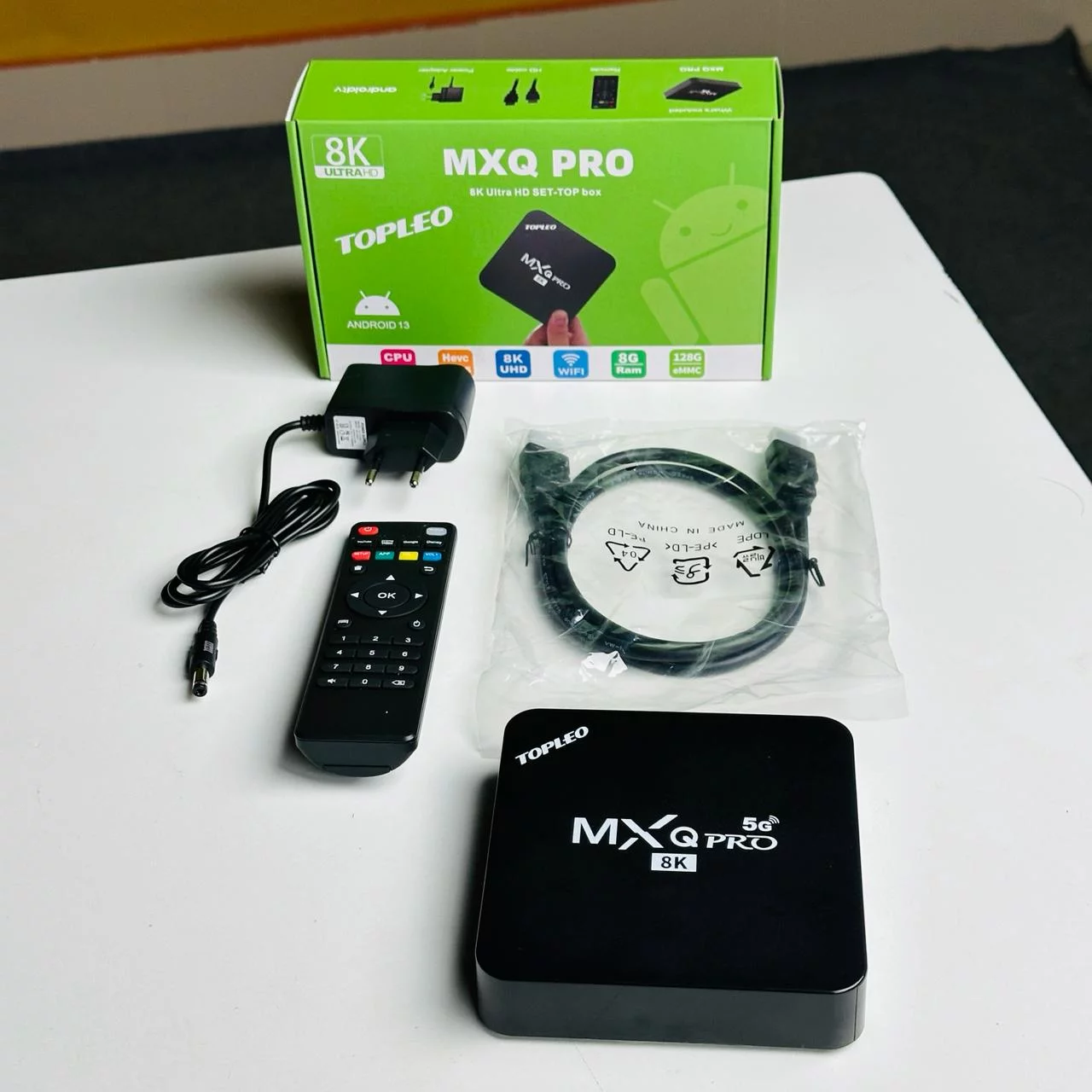 TOPLEO MXQ Pro 8K Android TV Box
