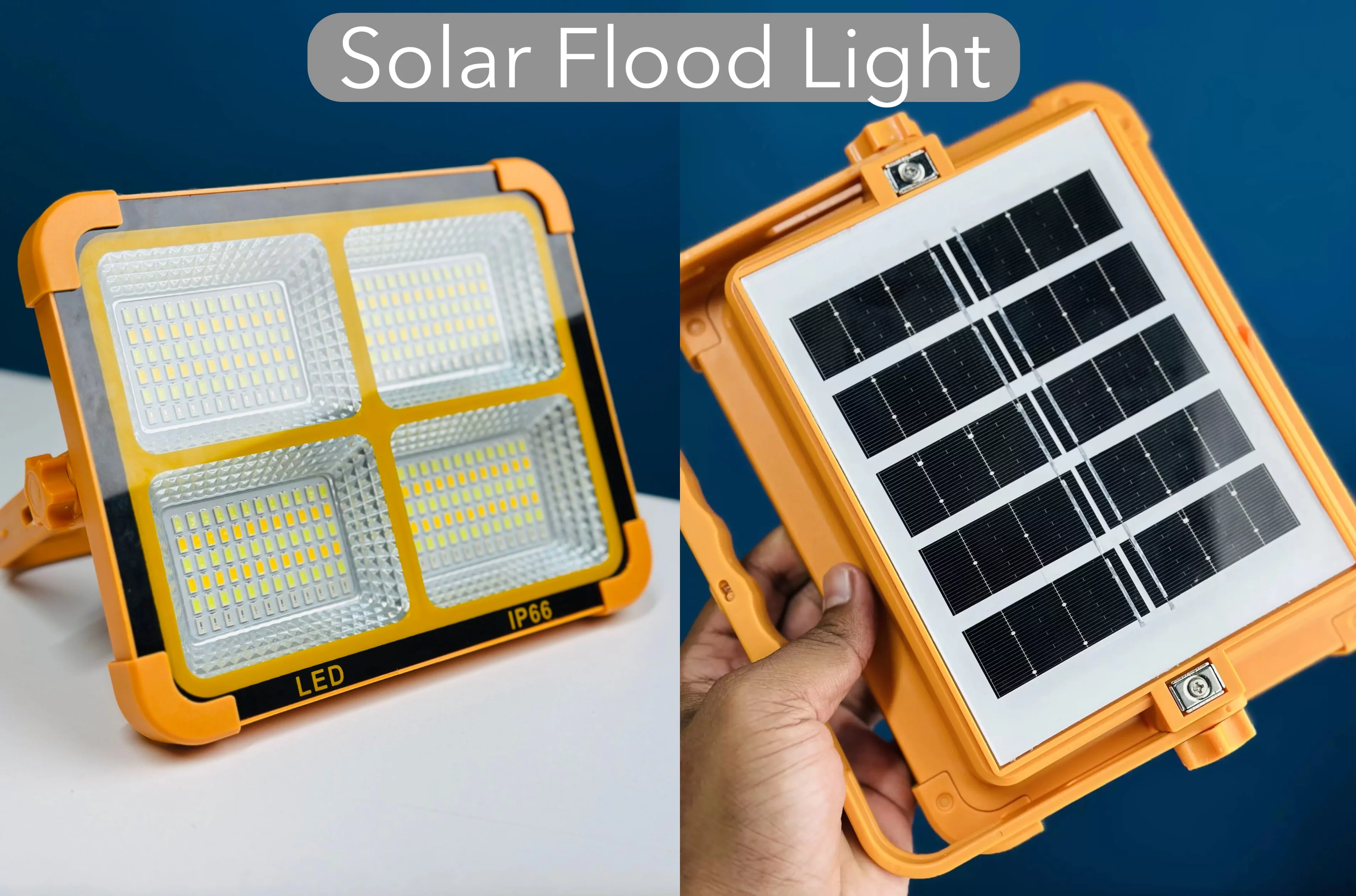 GearUP SFL-100 Solar LED Flood Light (100W)