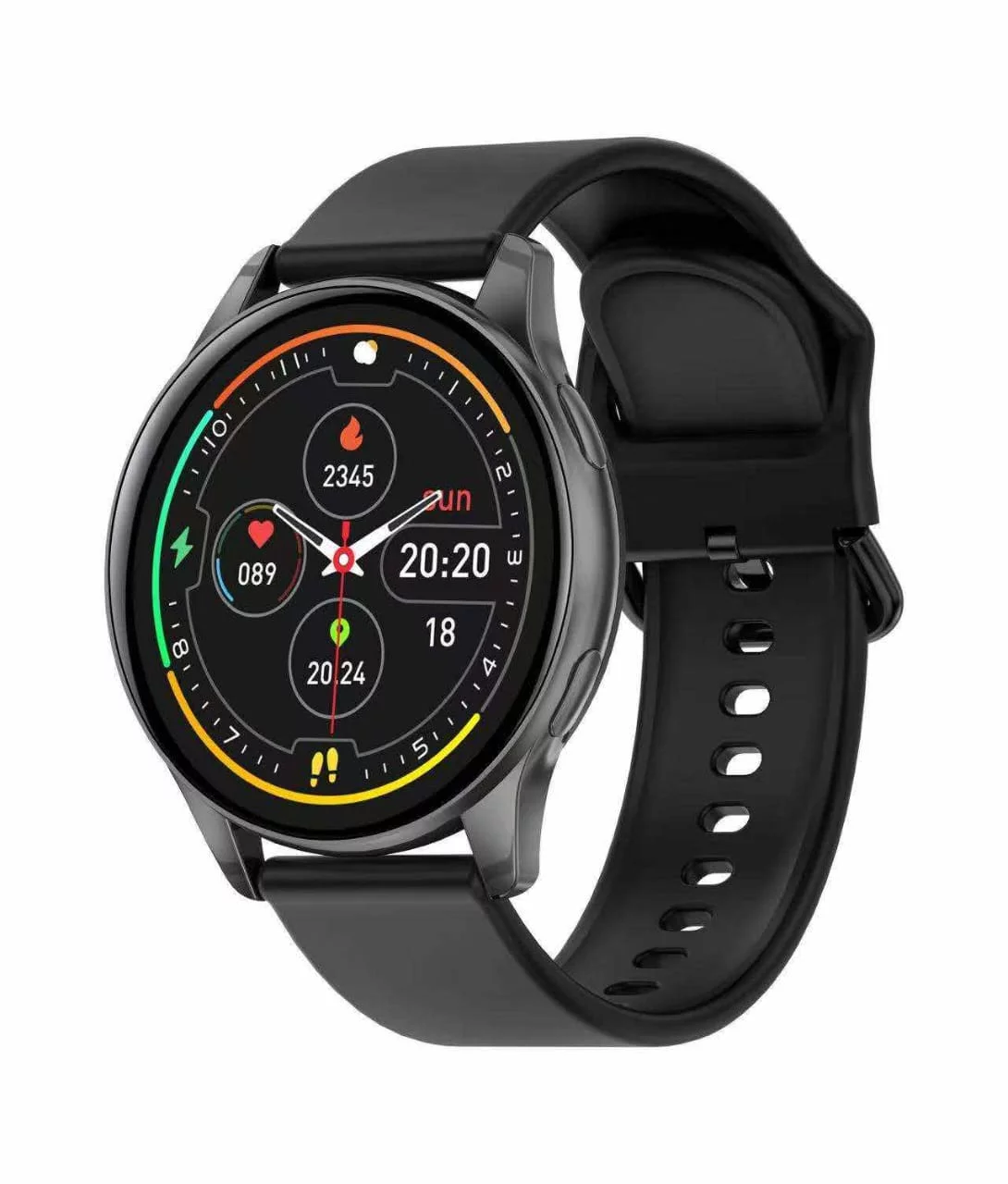 Valdus VB03 Bluetooth Calling Smartwatch – Black Color