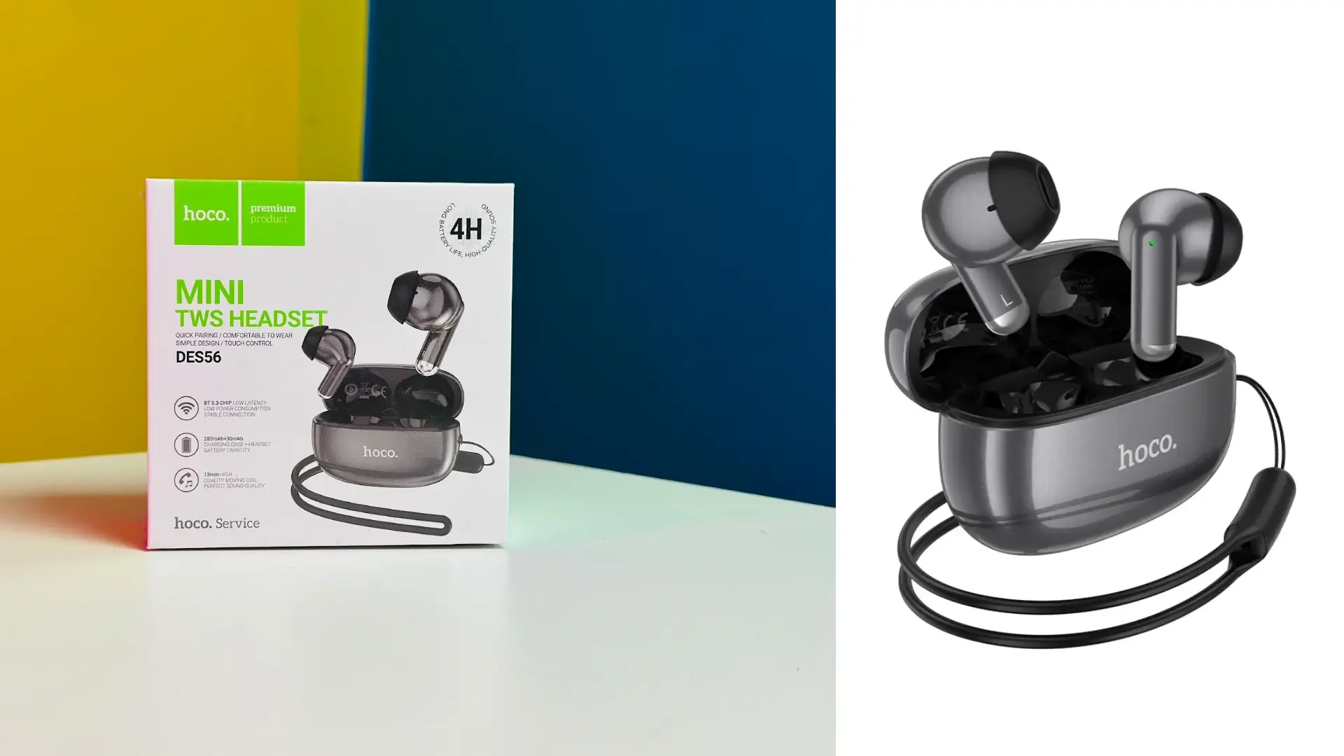 Hoco DES56 Wireless Bluetooth Earbuds - GroupBuy Deal