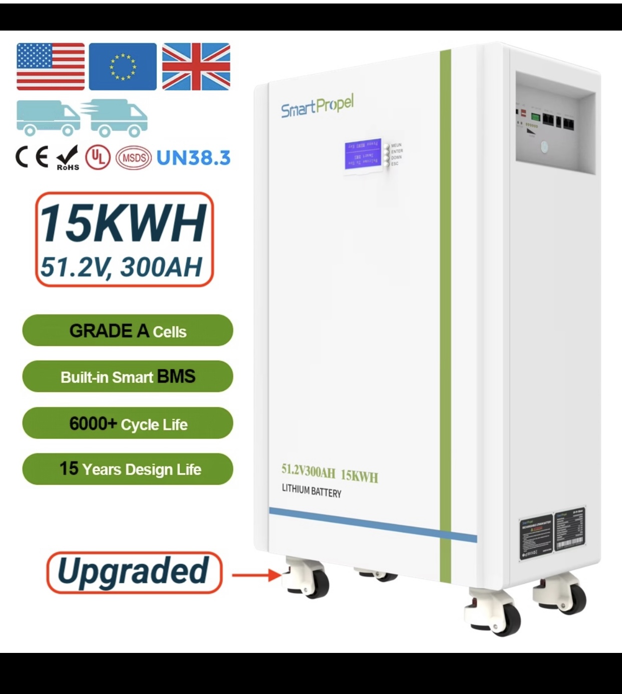 15 KWh Lithium battery