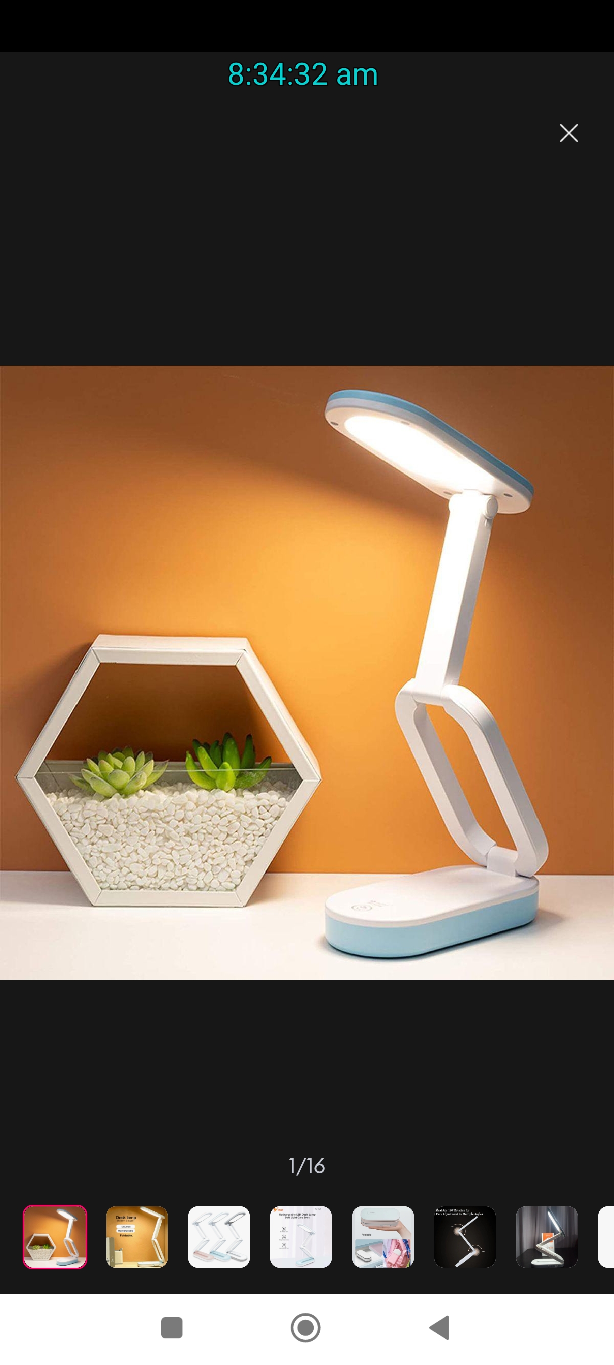 YAGE rechargable usb desk table lamp YG-T125 charger light