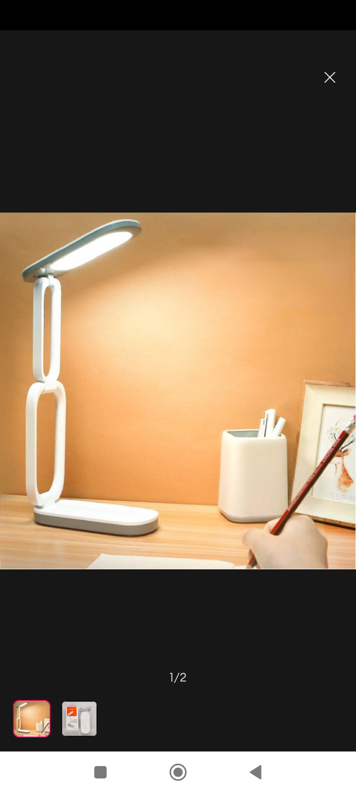 YAGE rechargable usb desk table lamp YG-T125. -charger light