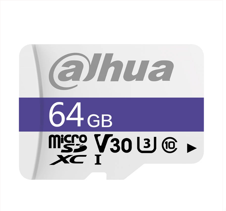 Dahua C100 64GB MicroSDXC UHS-I U3 Class 10 V30 Memory Card