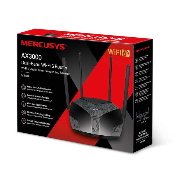 Cudy WR3000S AX3000 Gigabit Mesh Wi-Fi 6 Router