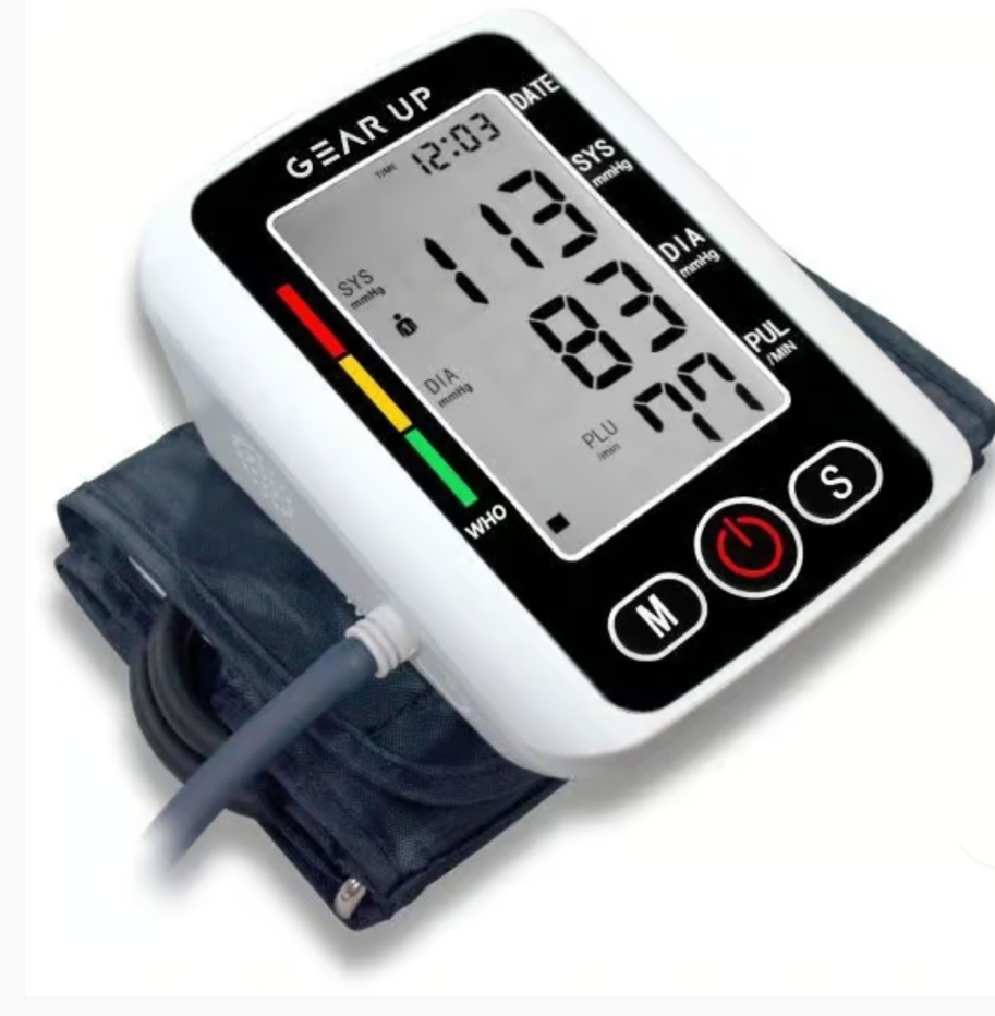 GearUP Electronic Blood Pressure Monitor With Voice Function (BPM-10)