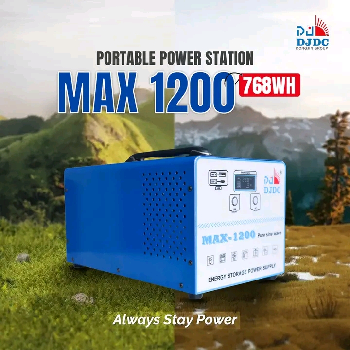 DJDC max 1200 portable power station