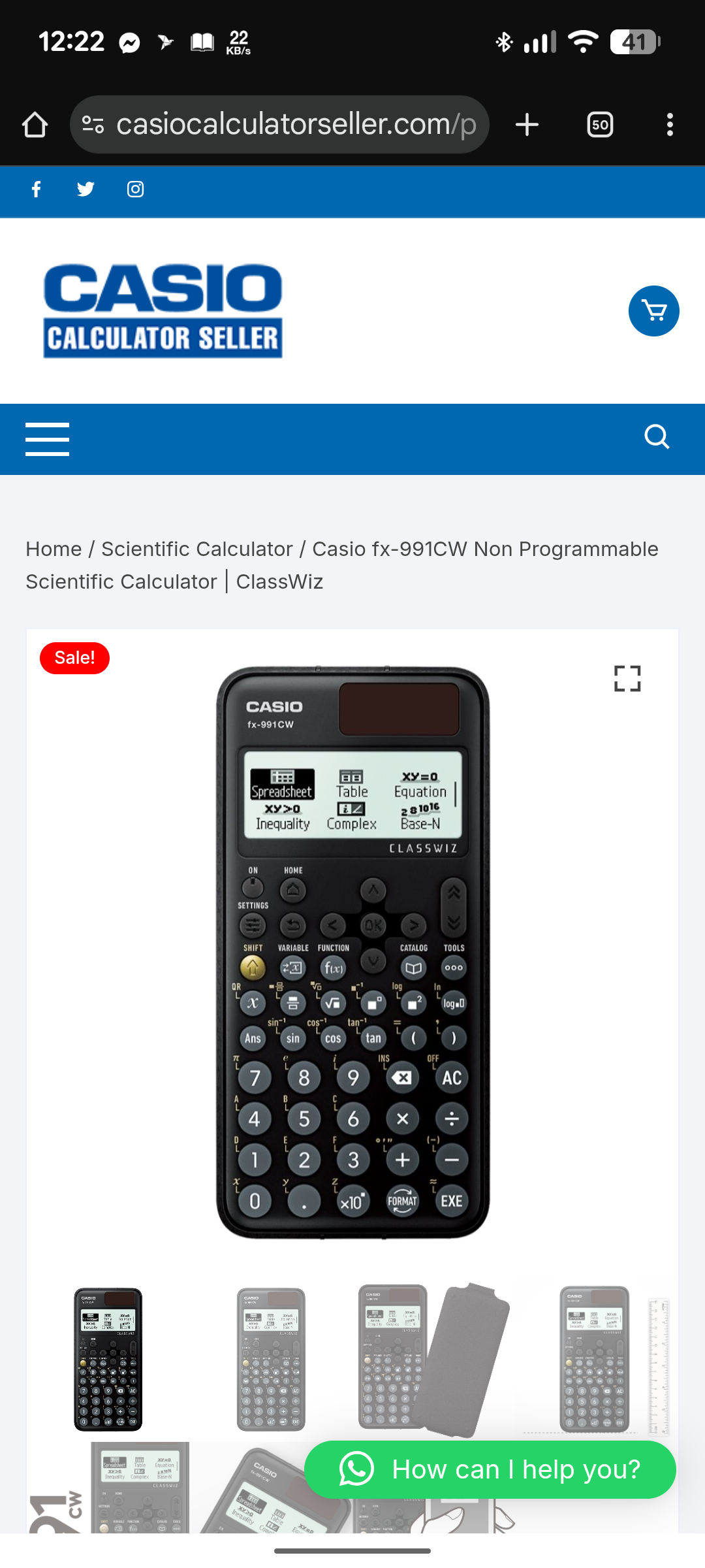 Casio CW 991