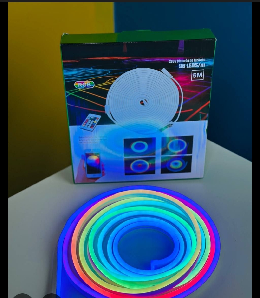 Gear up neon rope light
