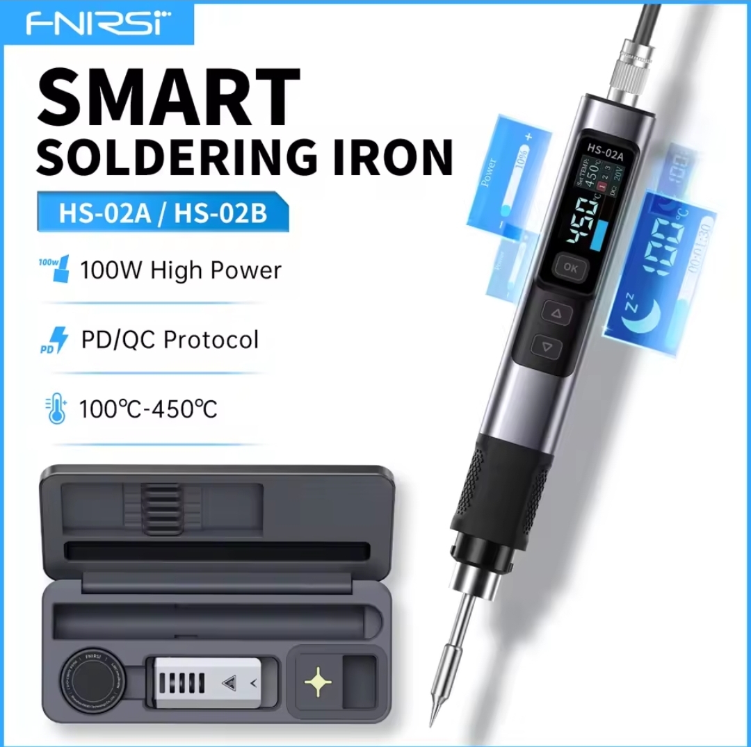 FNIRSI HS-0 Adjustable temperature Soldering Iron