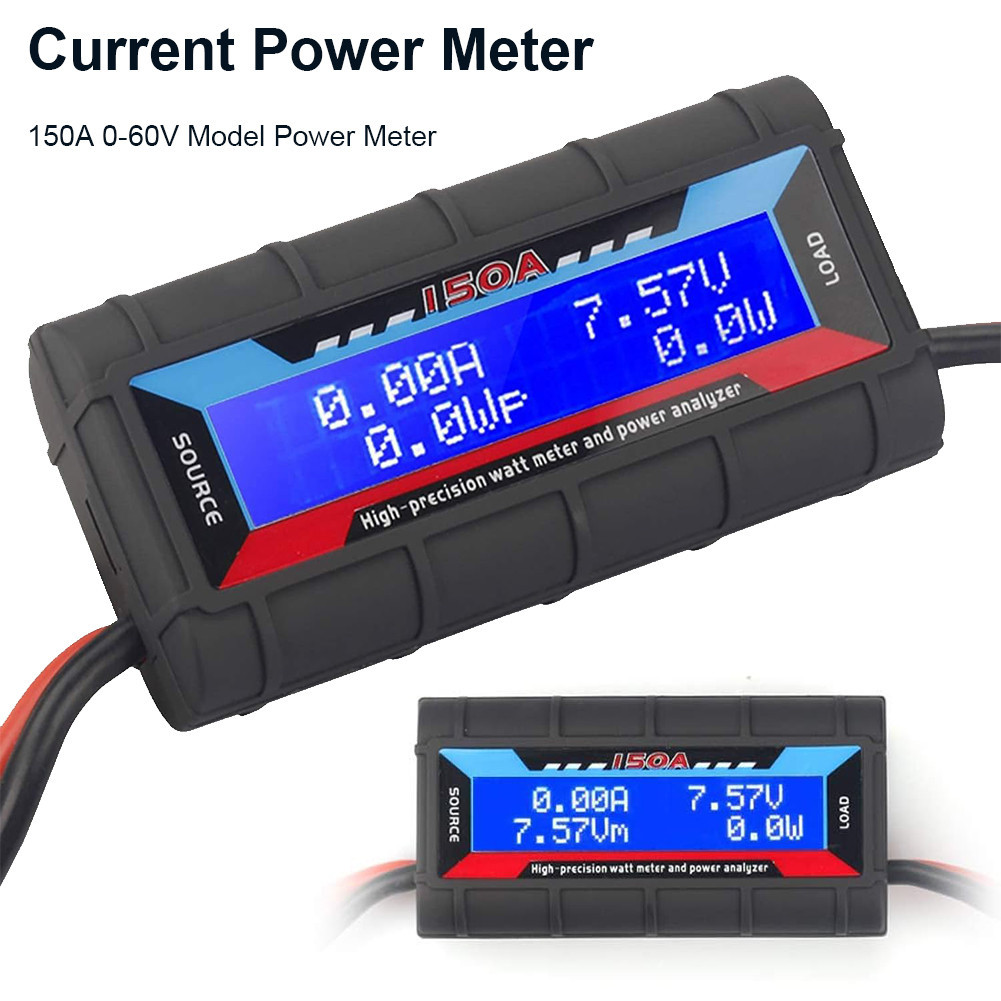 150A/200A Digital Watt Meter Power Meter Voltage and Current Measurement Tool