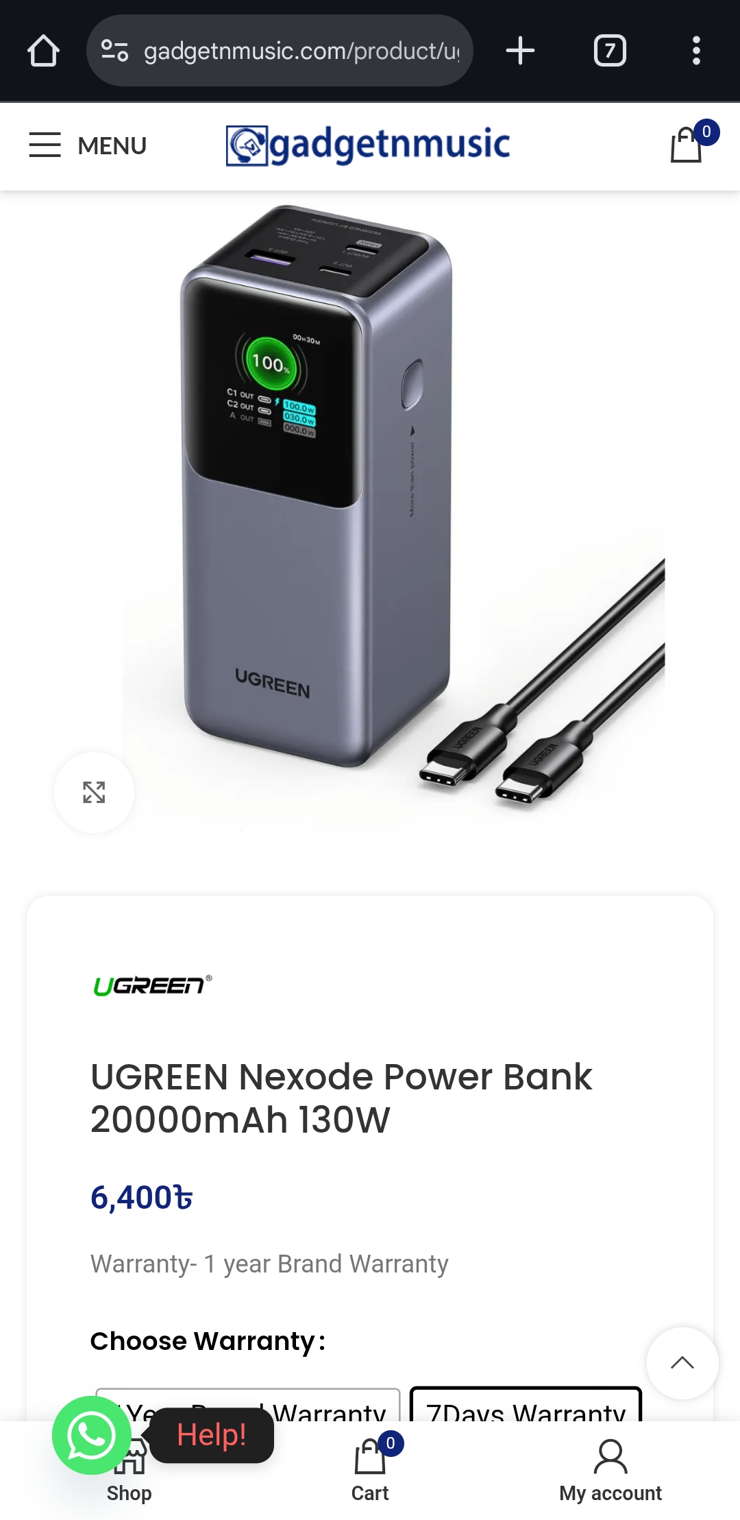 Ugreen nexode powerbank